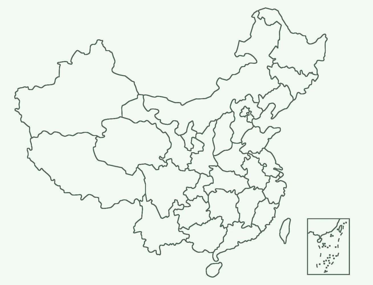 食物主义全国分公司城市地图